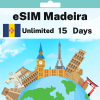 eSIM Madeira - Unlimited - 15 Days