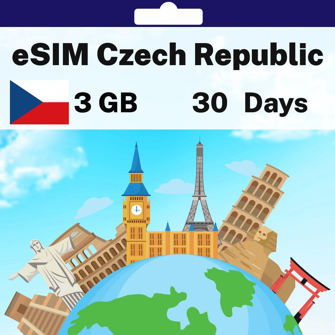 6a0f3884-f9c1-4bf5-aae0-416f072cafb7.png eSIM Czech Republic - 3 GB - 30 Days