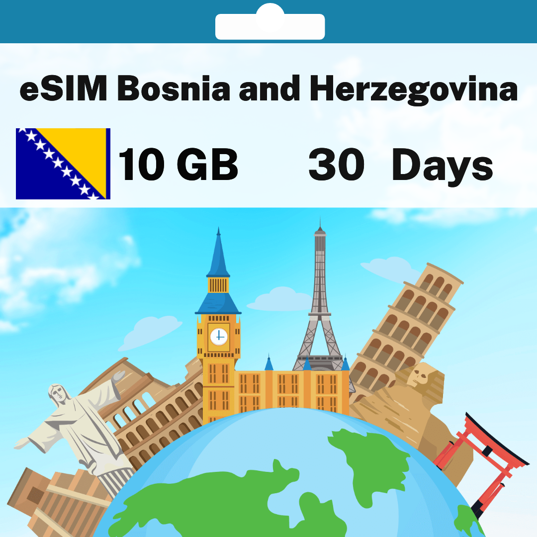 6ce60b83-7518-4392-8764-ad9560931a2c.png eSIM Bosnia and Herzegovina - 10 GB - 30 Days