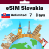 eSIM Slovakia - Unlimited - 7 Days