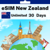 eSIM New Zealand - Unlimited - 30 Days