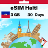 eSIM Haiti - 3 GB - 30 Days