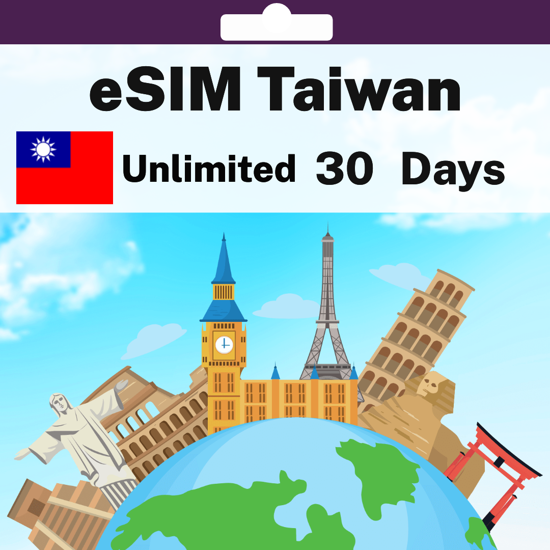 79d6143e-9c78-424b-a324-3a867fa1a2f1.png eSIM Taiwan - Unlimited - 30 Days