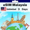 eSIM Malaysia - Unlimited - 3 Days