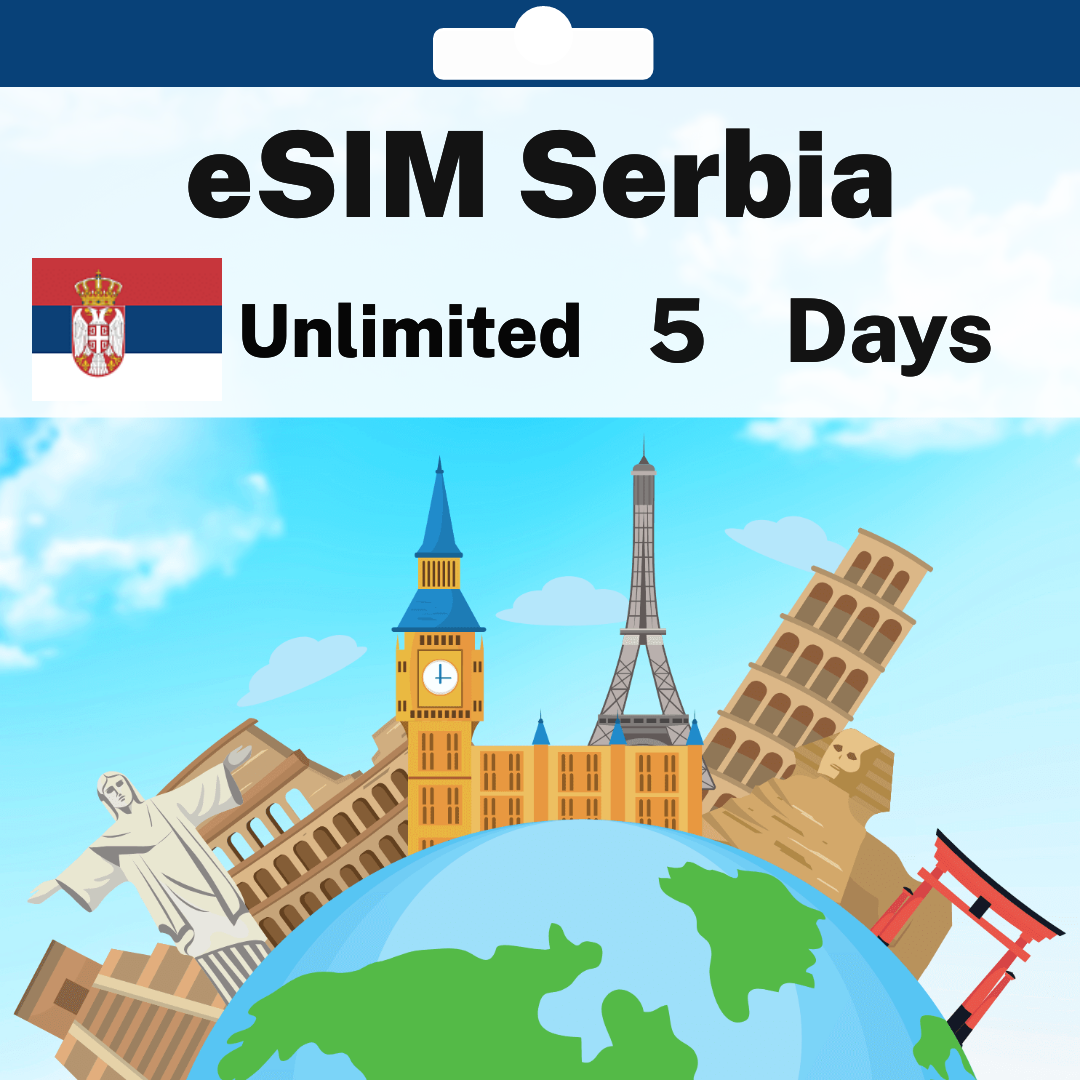 7fbfe2cc-889e-477a-af60-bff96a9b8df4.png eSIM Serbia - Unlimited - 5 Days