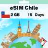 eSIM Chile - 2 GB - 15 Days