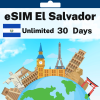 eSIM El Salvador - Unlimited - 30 Days