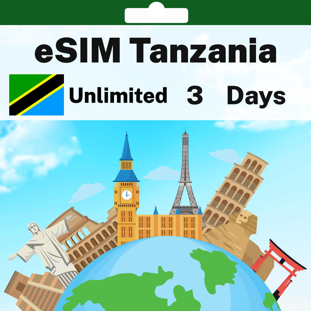 90b5f1cf-5536-4435-b122-2e3507838c7c.png eSIM Tanzania - Unlimited - 3 Days