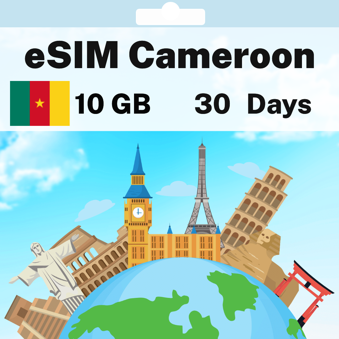 93af13b0-9f0f-45b5-89ea-94aaa5286bd5.png eSIM Cameroon - 10 GB - 30 Days