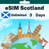 eSIM Scotland - Unlimited - 3 Days