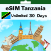 eSIM Tanzania - Unlimited - 30 Days