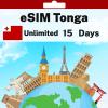 eSIM Tonga - Unlimited - 15 Days