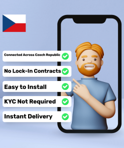 eSIM Czech Republic - 3 GB - 30 Days