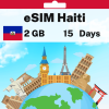 eSIM Haiti - 2 GB - 15 Days