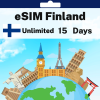 eSIM Finland - Unlimited - 15 Days