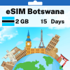 eSIM Botswana - 2 GB - 15 Days