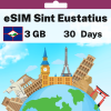 eSIM Sint Eustatius - 3 GB - 30 Days
