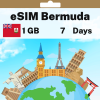 eSIM Bermuda - 1 GB - 7 Days