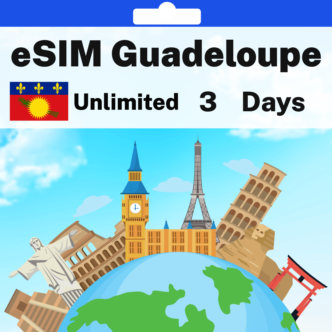a6a03e05-ec12-4081-aec8-b8e3ed7d7c38.png eSIM Guadeloupe - Unlimited - 3 Days