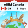 eSIM Canada - 1 GB - 3 Days