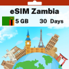 eSIM Zambia - 5 GB - 30 Days