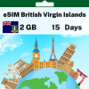 eSIM British Virgin Islands - 2 GB - 15 Days