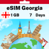 eSIM Georgia - 1 GB - 7 Days
