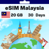 eSIM Malaysia - 20 GB - 30 Days