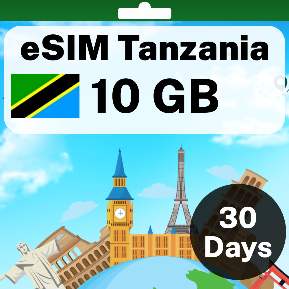 bdf4e5028d8a676093d7bd2aa0cc4c922eab8dcd.png eSIM Tanzania - 10 GB - 30 Days