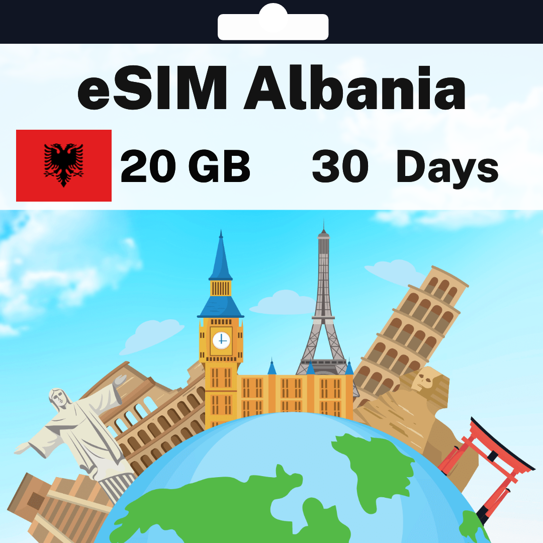 bed97fbf-6f7d-499d-8d53-5768ddcffe3c.png eSIM Albania - 20 GB - 30 Days