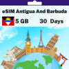eSIM Antigua And Barbuda - 5 GB - 30 Days