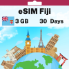 eSIM Fiji - 3 GB - 30 Days