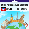 eSIM Antigua And Barbuda - 2 GB - 15 Days