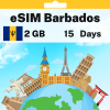 eSIM Barbados - 2 GB - 15 Days