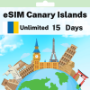 eSIM Canary Islands - Unlimited - 15 Days