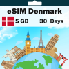eSIM Denmark - 5 GB - 30 Days