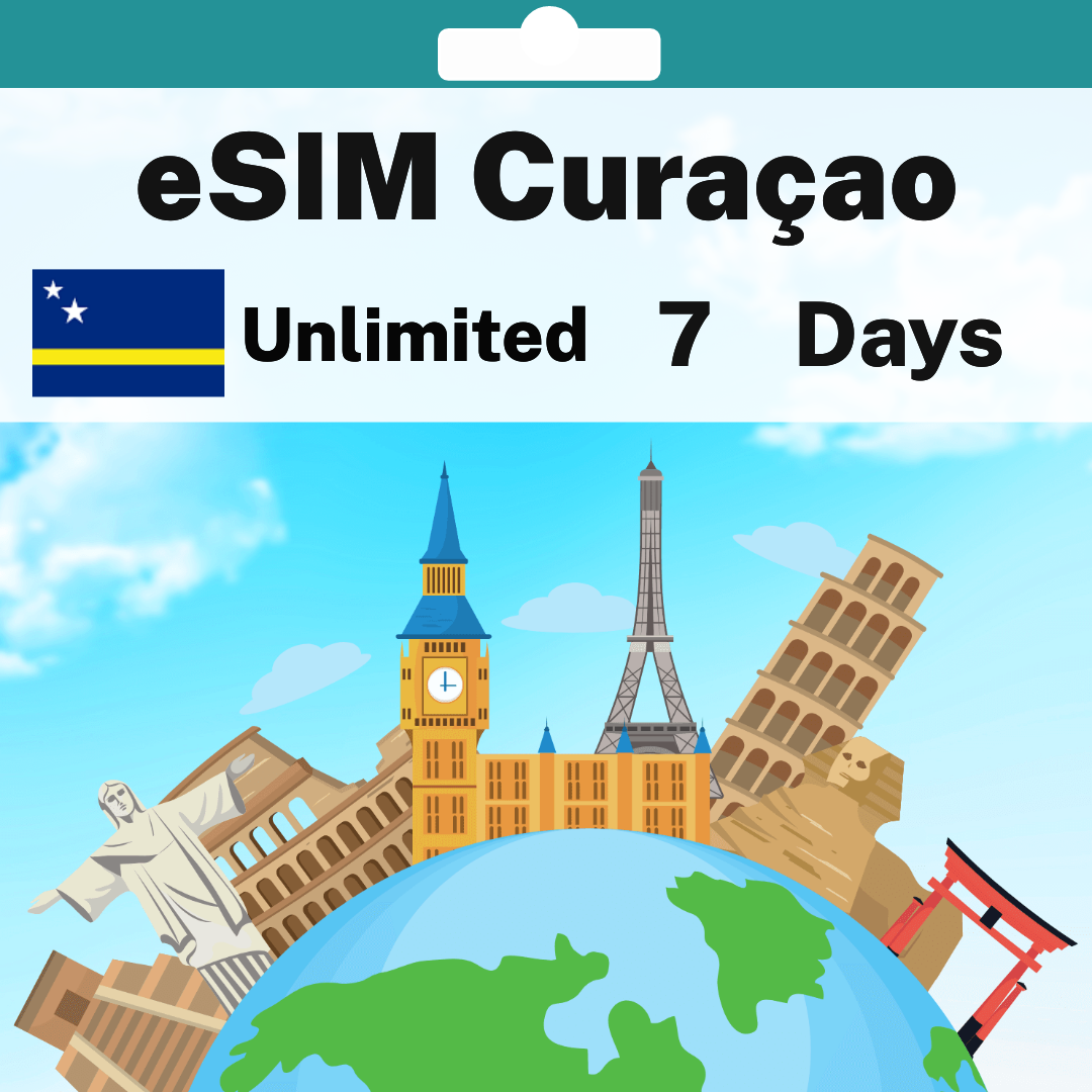 e1c114f6-e1b6-455b-805d-cdb07b59f6b4.png eSIM Curaçao - Unlimited - 7 Days