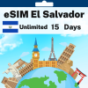 eSIM El Salvador - Unlimited - 15 Days