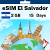 eSIM El Salvador - 2 GB - 15 Days