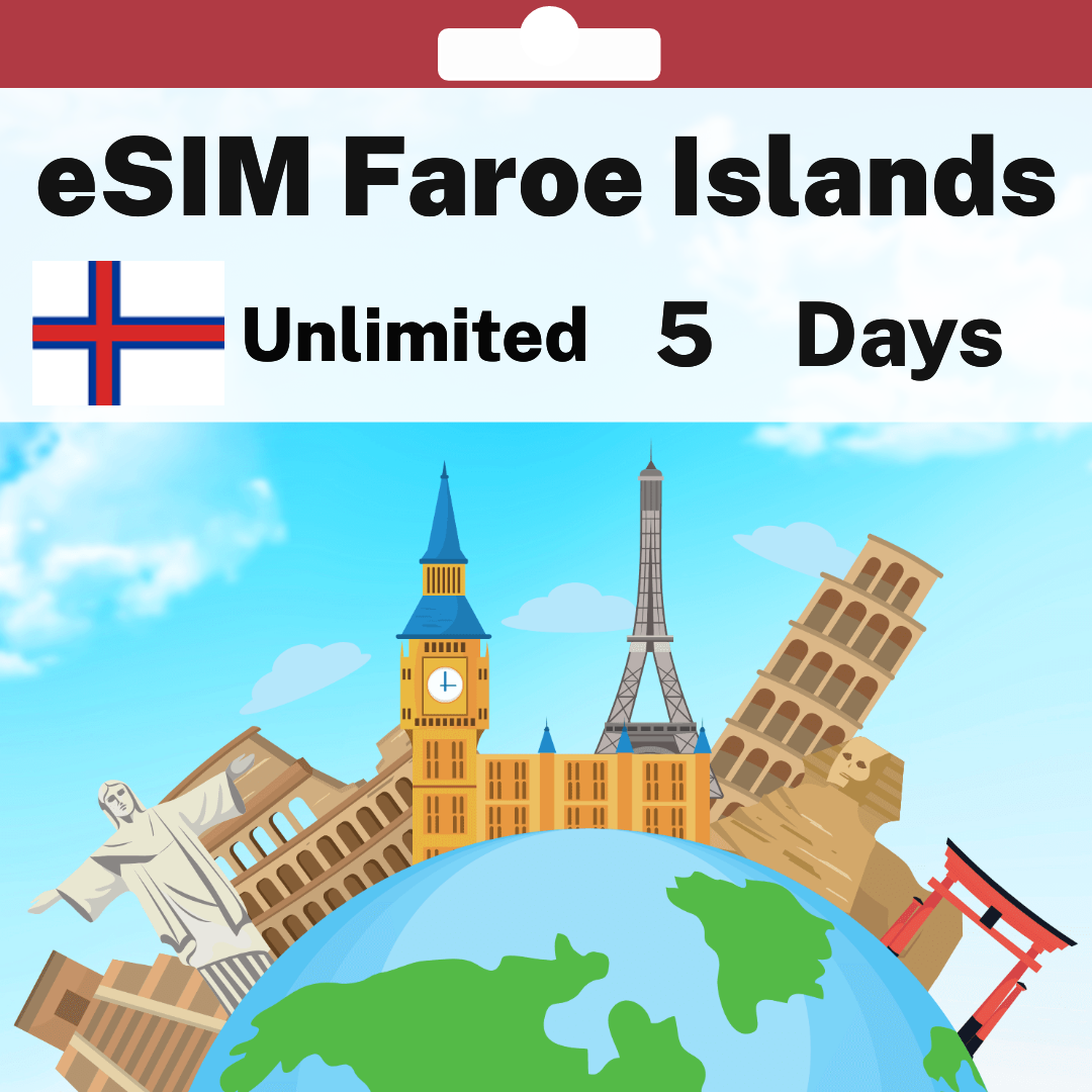 ecc894d3-33c4-413a-8b2a-e124ca5d2108.png eSIM Faroe Islands - Unlimited - 5 Days