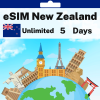 eSIM New Zealand - Unlimited - 5 Days
