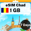 eSIM Chad - 1 GB - 7 Days