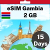 eSIM Gambia - 2 GB - 15 Days