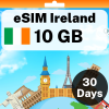 eSIM Ireland - 10 GB - 30 Days