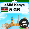 eSIM Kenya - 5 GB - 30 Days
