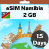 eSIM Namibia - 2 GB - 15 Days