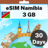 eSIM Namibia - 3 GB - 30 Days