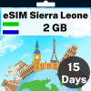 eSIM Sierra Leone - 2 GB - 15 Days