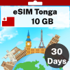eSIM Tonga - 10 GB - 30 Days
