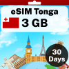 eSIM Tonga - 3 GB - 30 Days